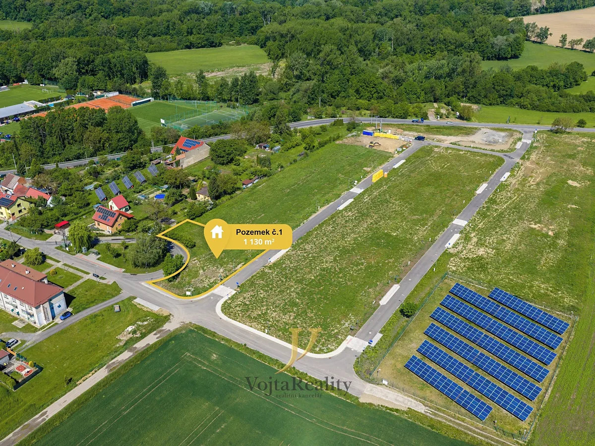 Prodej stavebního pozemku 1130 m²